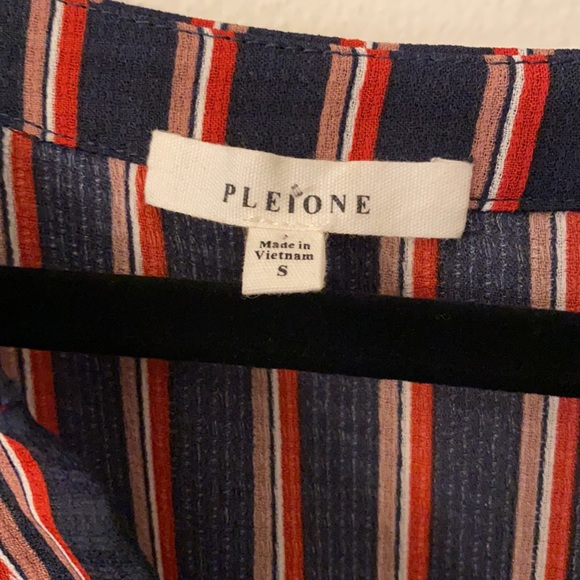 Anthropologie Striped Pleione Blouse - Picture 2 of 8